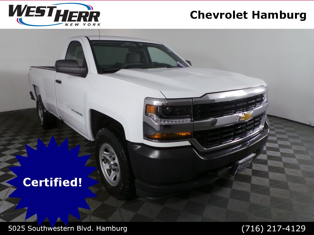 West Herr Chevy Hamburg >> Pre Owned 2016 Chevrolet Silverado 1500 Wt 2d Standard Cab In West Herr Chevy Hamburg >> Pre Owned 2016 Chevrolet Silverado 1500 Wt 2d Standard Cab In